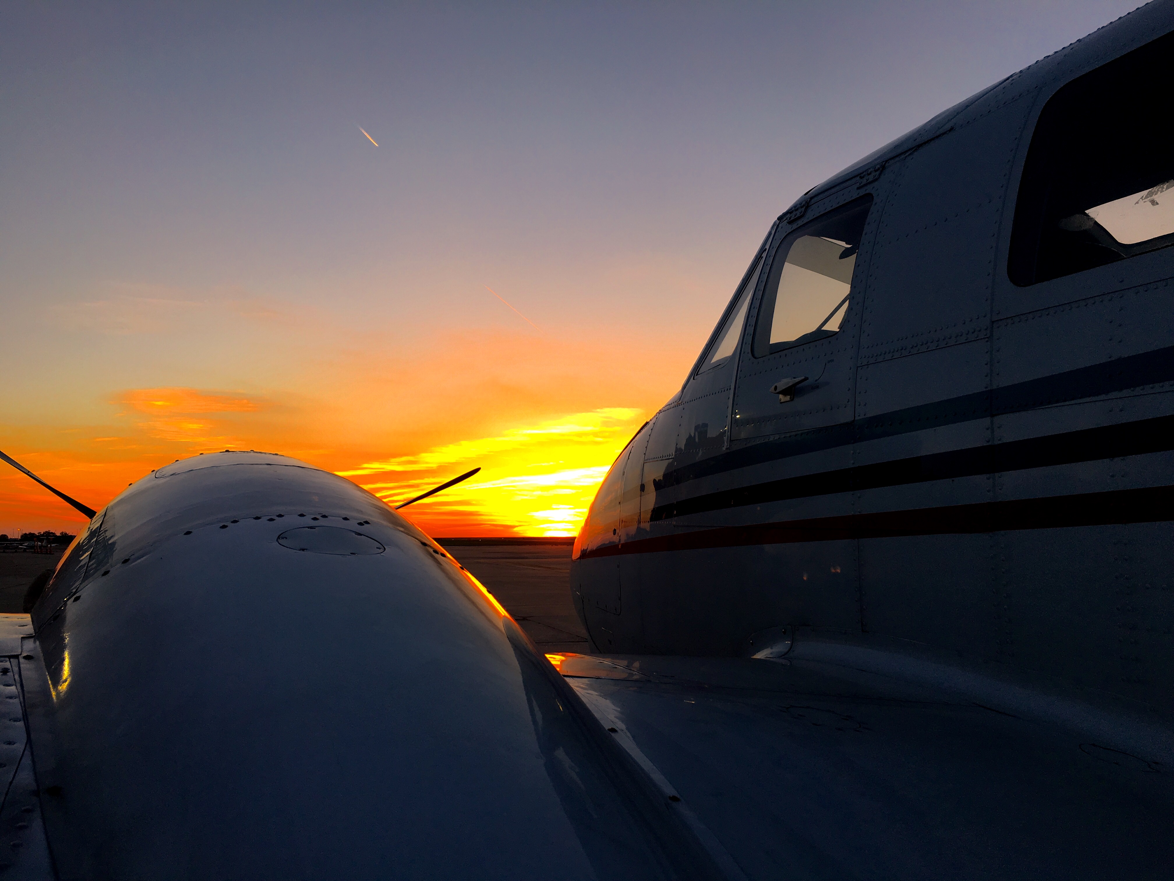 AircraftSunrise